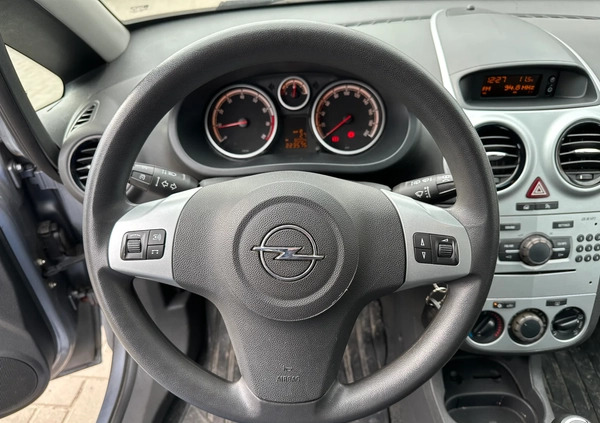 Opel Corsa cena 14500 przebieg: 223000, rok produkcji 2009 z Kąty Wrocławskie małe 529